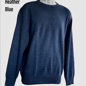 100% Cashmere Crew Neck Sweater